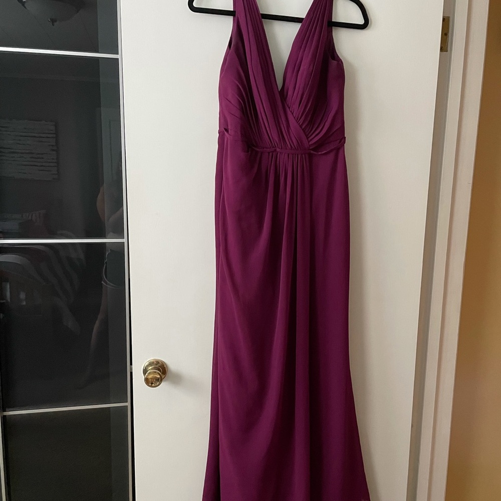 David’s bridal pink bridesmaid dress size 10